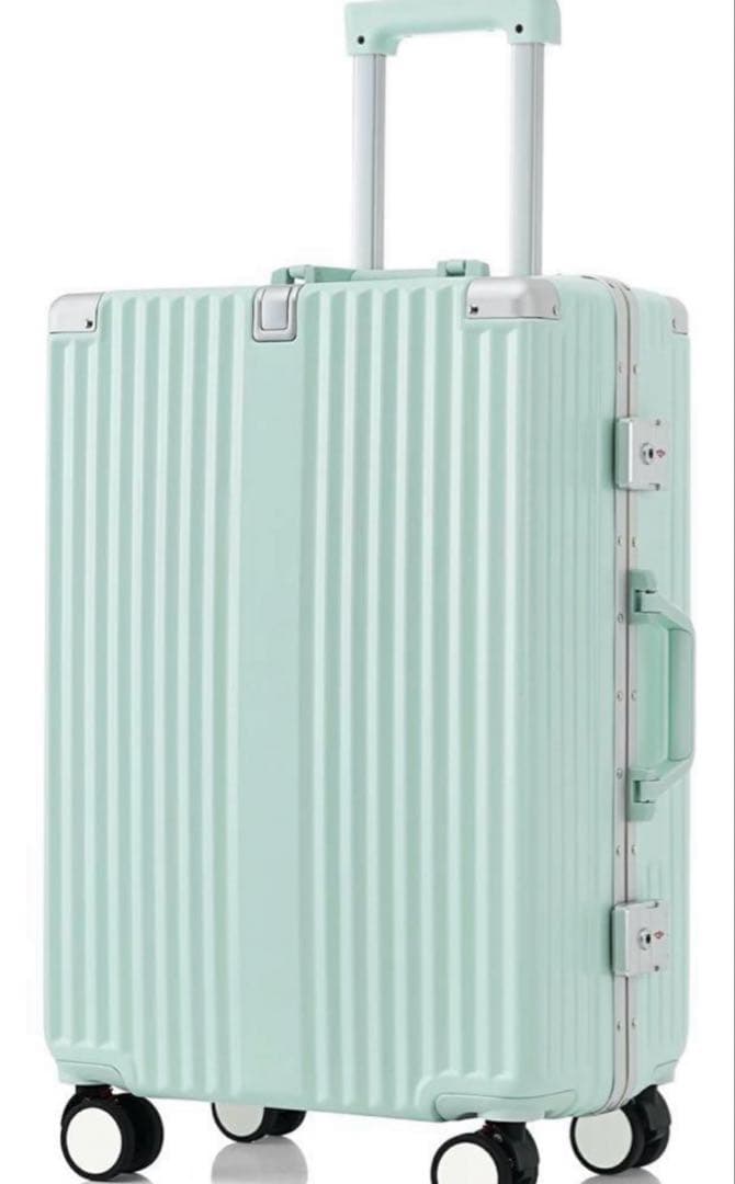 新品スーツケース　特大XXLサイズ　100L 海外旅行　8〜14泊用　アルミ