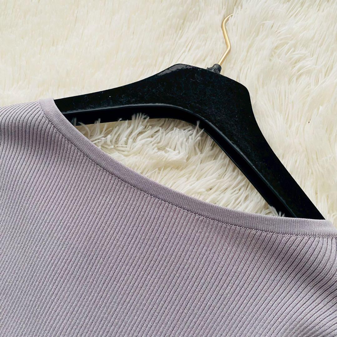 グレースコンチネンタル●未使用タグ付●24SS チュール×ニットドッキングドレス