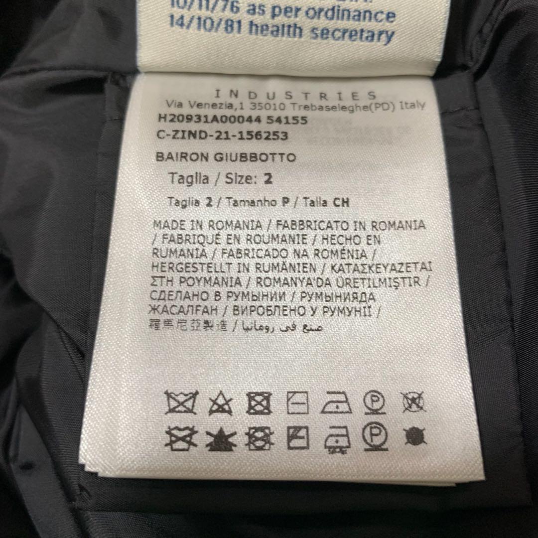 【新品同様】モンクレール　 BAIRON バイロン　ダウンベスト　黒　5D20