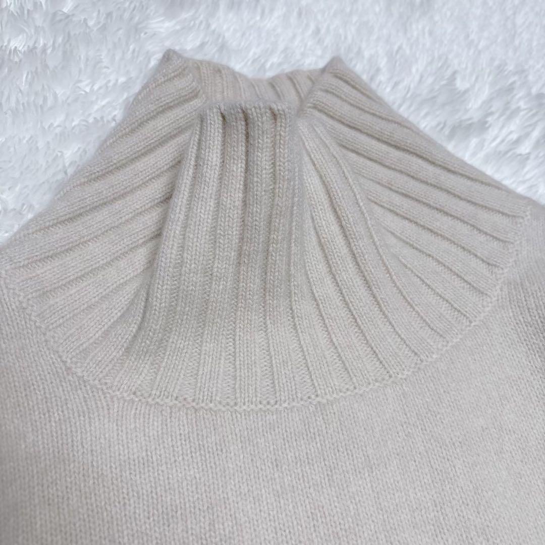 【新品】plage スーパーファインウールカシミヤハイネックミニワンピース 近年