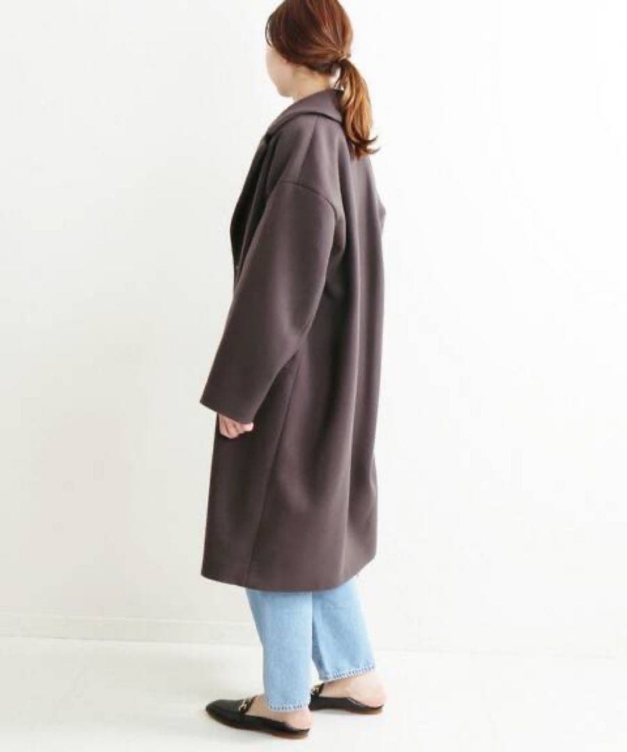 美品 イエナ IENA MANTECO オーバーチェスターコート グレー 34