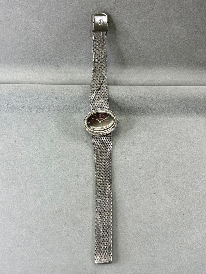 希少品 RADO ラドー 腕時計 レッド レディース 手巻き 箱付き 稼働品