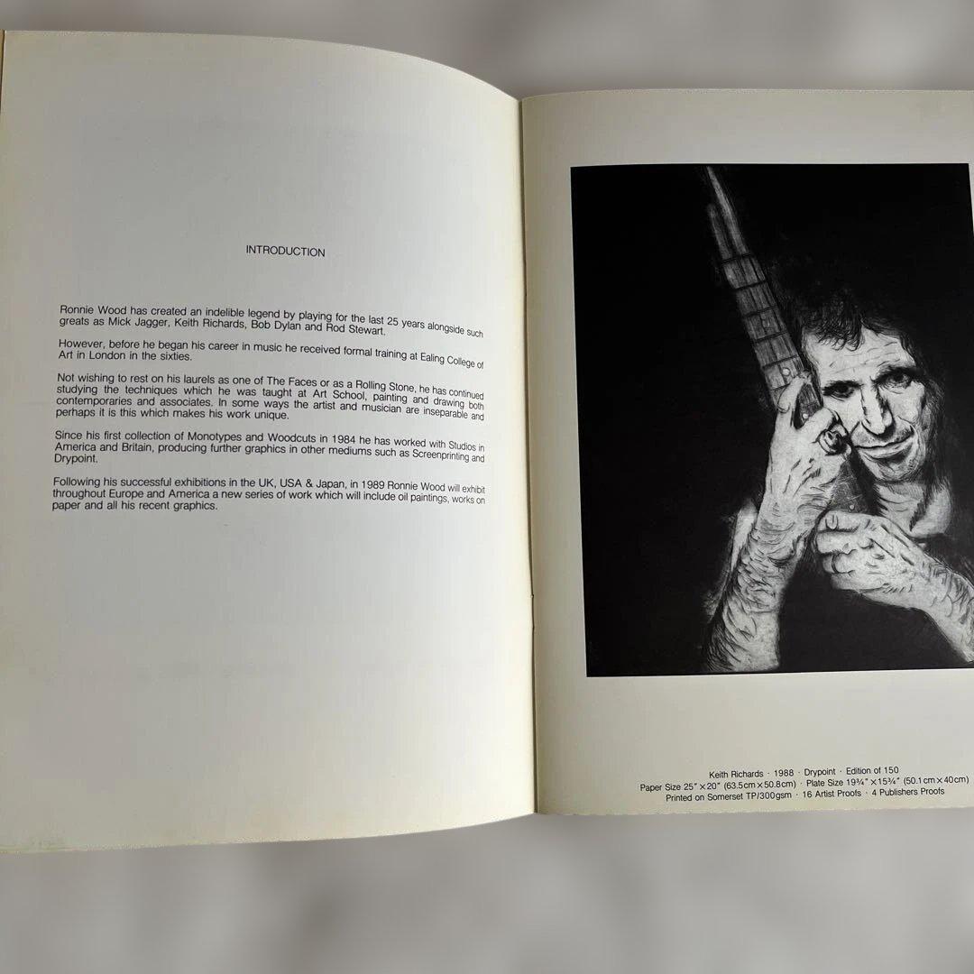 RONNIE WOOD PRINTS ストーンズのロニーウッズ作品集