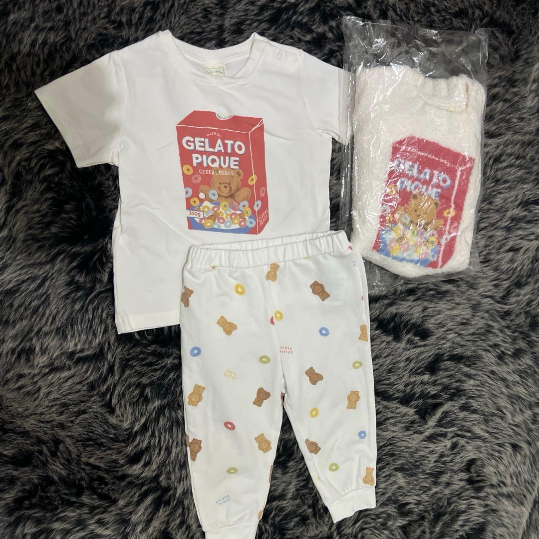 ジェラートピケ シリアルべア 80-90