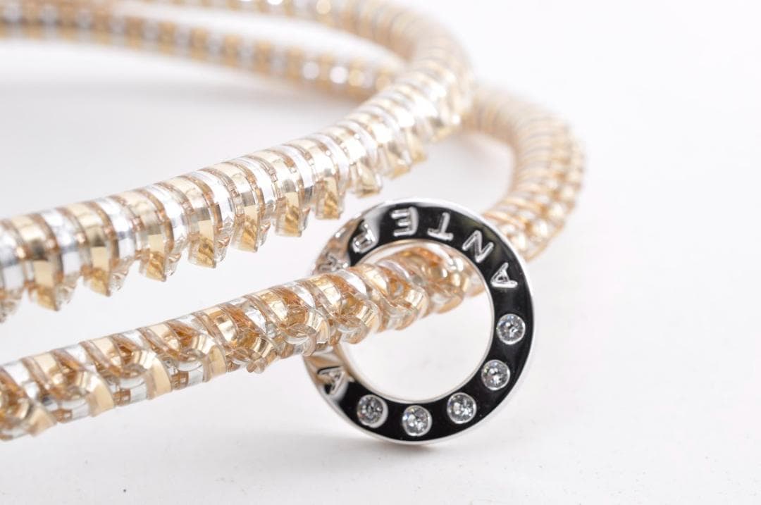 美品 ANTEPRIMA アンテプリマ ワイヤーバッグ ゴールド 保存袋付き