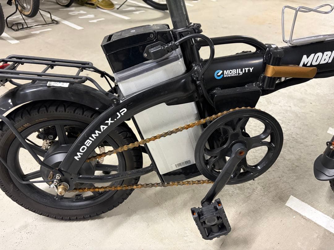 【ジャンク品】MOBI-BIKE 折りたたみ式電動自転車　※引き取りのみ