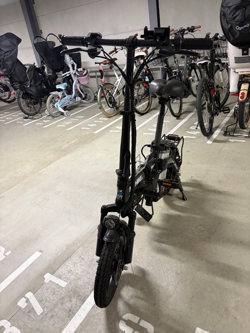 【ジャンク品】MOBI-BIKE 折りたたみ式電動自転車　※引き取りのみ