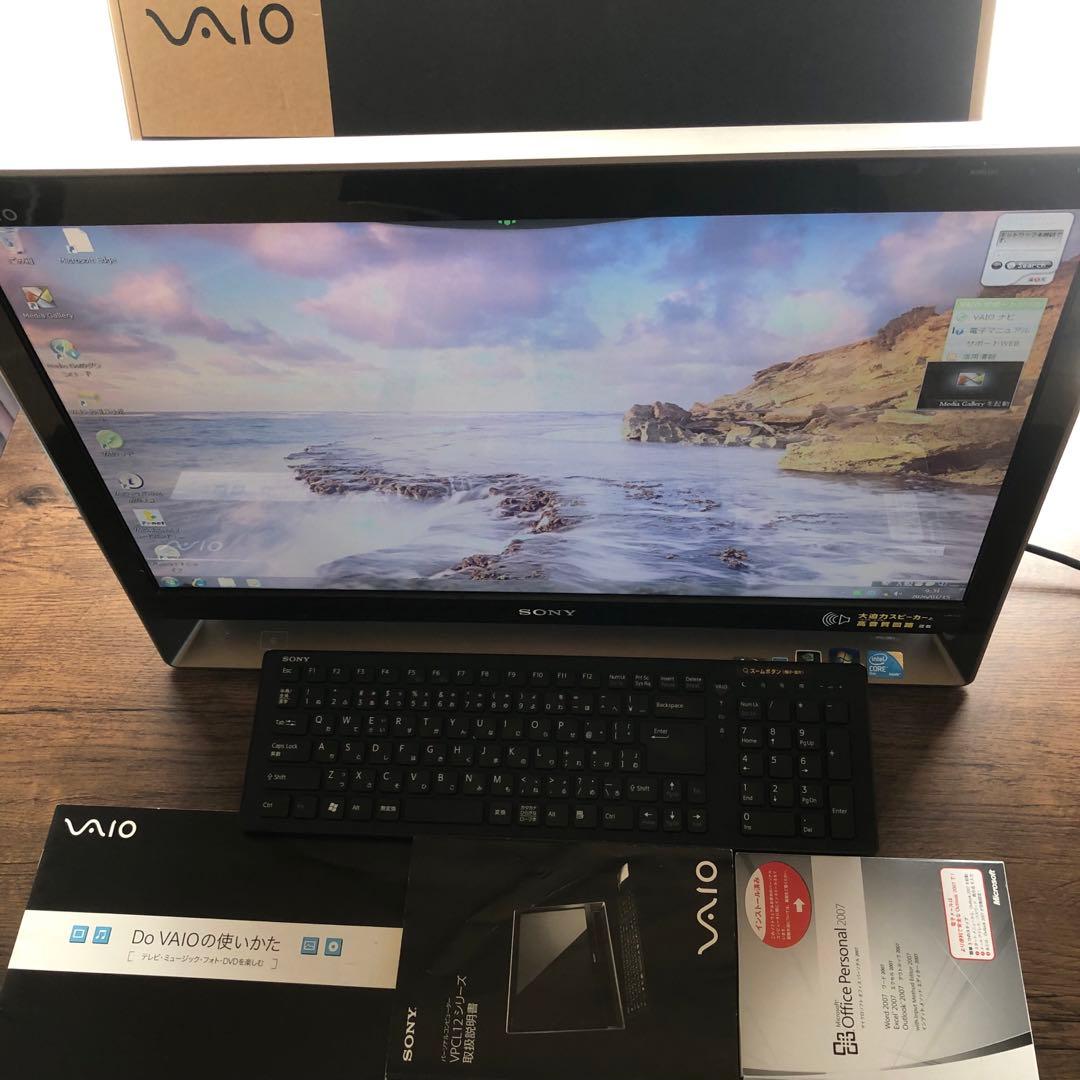 ソニー VPCL 128FJ VAIO パソコン本体と付属品