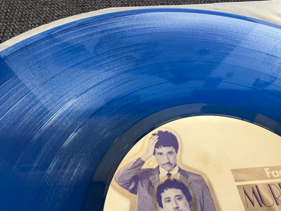 1980年/帯付/青盤 高橋幸宏 LP 邦楽レコード　音楽殺人 ポスター付