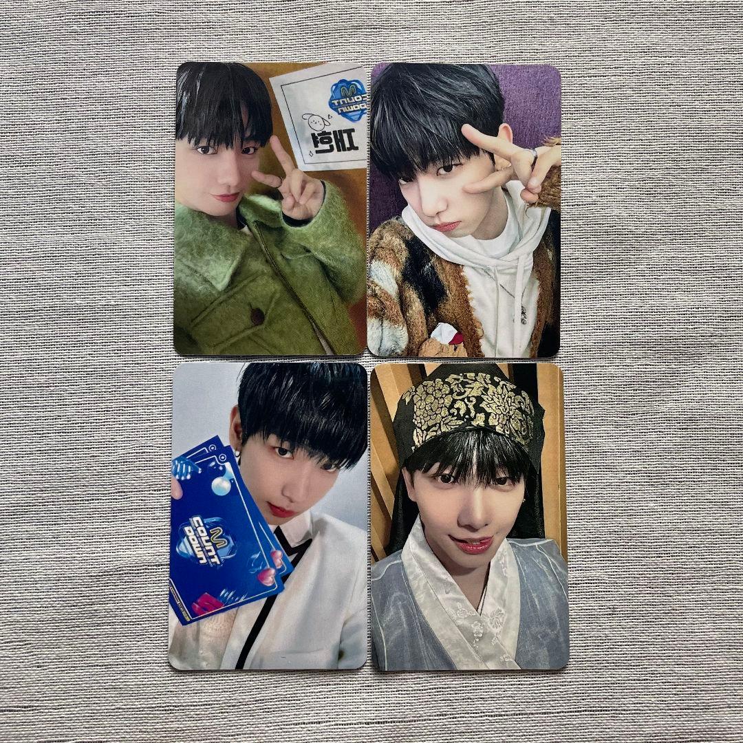 ジェヒョン BOYNEXTDOOR MCサノク M COUNTDOWNトレカ4枚