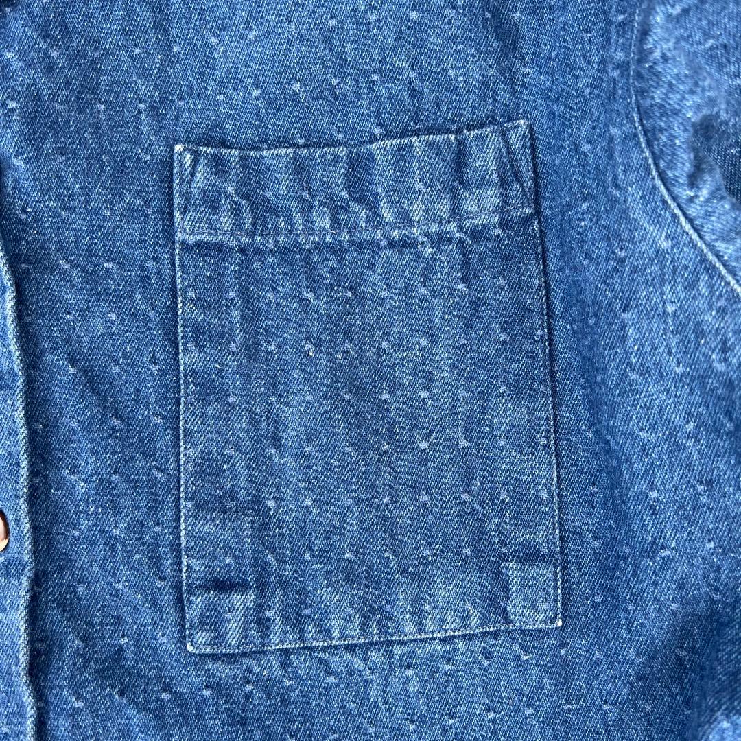 90s llbean アメリカ製 旧タグ ワンピース デニム 大きめ 12