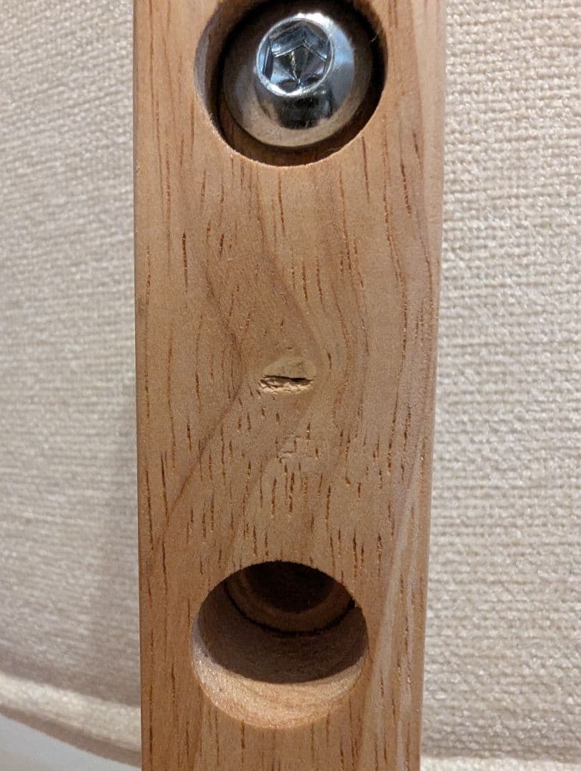 【新品訳あり！！】ダイニングチェア 2脚セット 北欧デザイン クッション付き