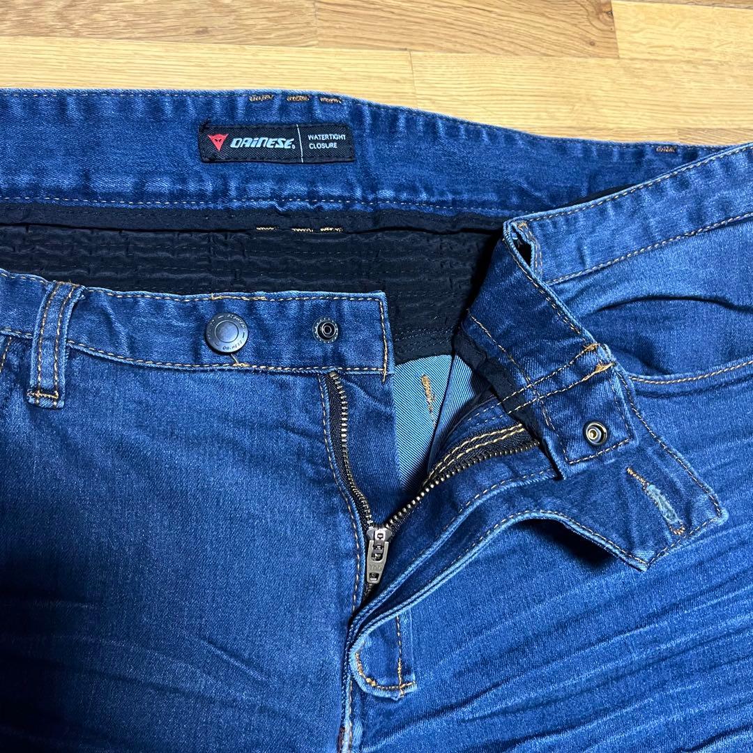 dainese バイク用 デニム ダイネーゼ ビッグサイズ 膝パッド無し 廃盤品