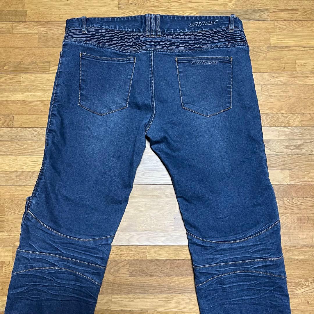 dainese バイク用 デニム ダイネーゼ ビッグサイズ 膝パッド無し 廃盤品