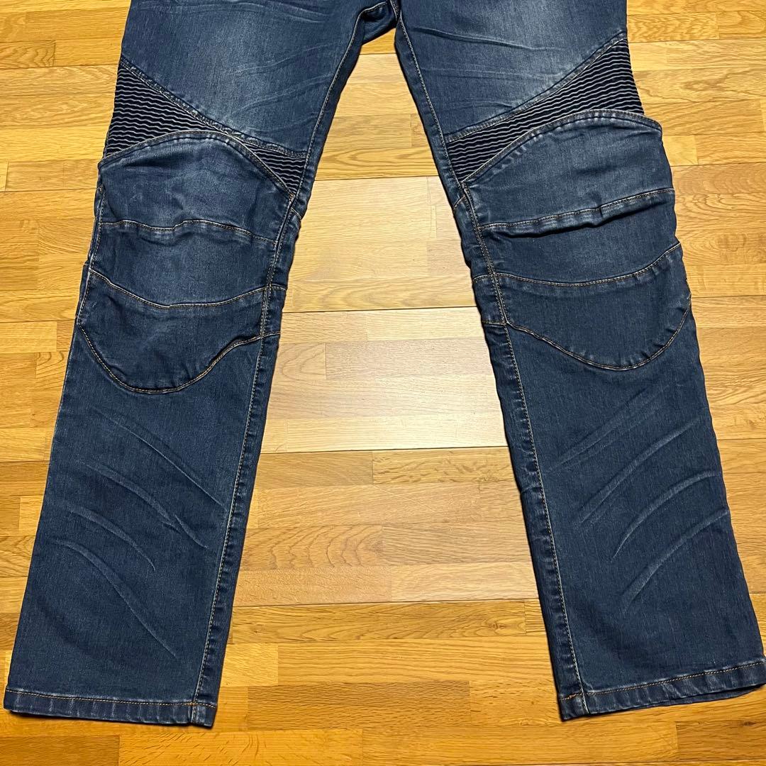 dainese バイク用 デニム ダイネーゼ ビッグサイズ 膝パッド無し 廃盤品