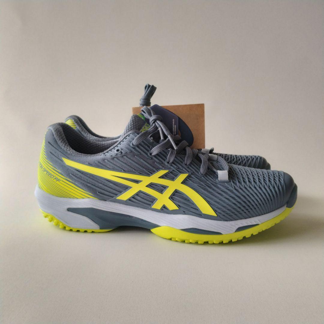 【新品】アシックステニスシューズ ソリューションスピードFF2OC オムニクレー