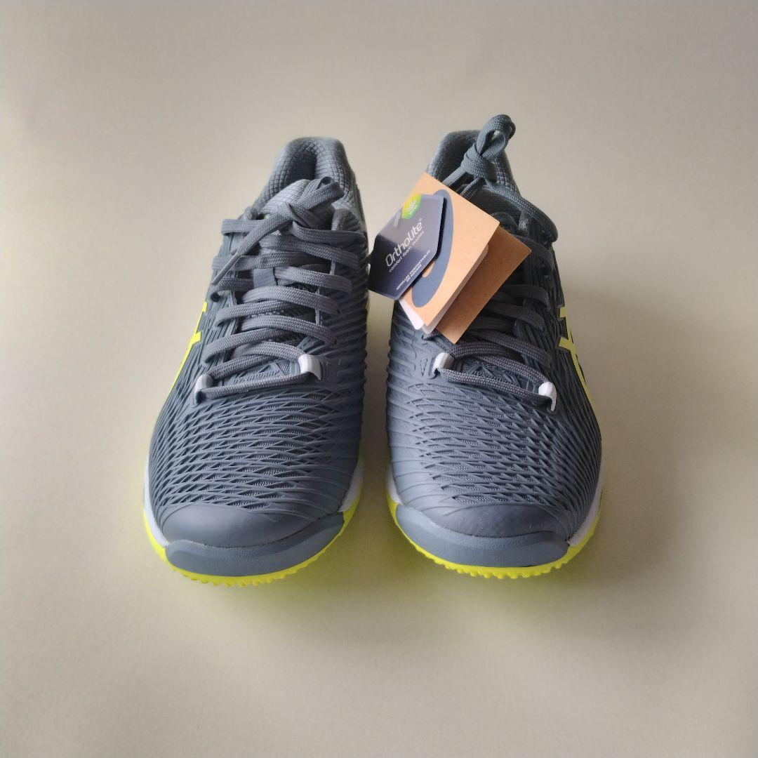 【新品】アシックステニスシューズ ソリューションスピードFF2OC オムニクレー