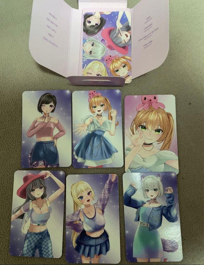 少女リバース　ウンビ直筆サイン入りポラロイド