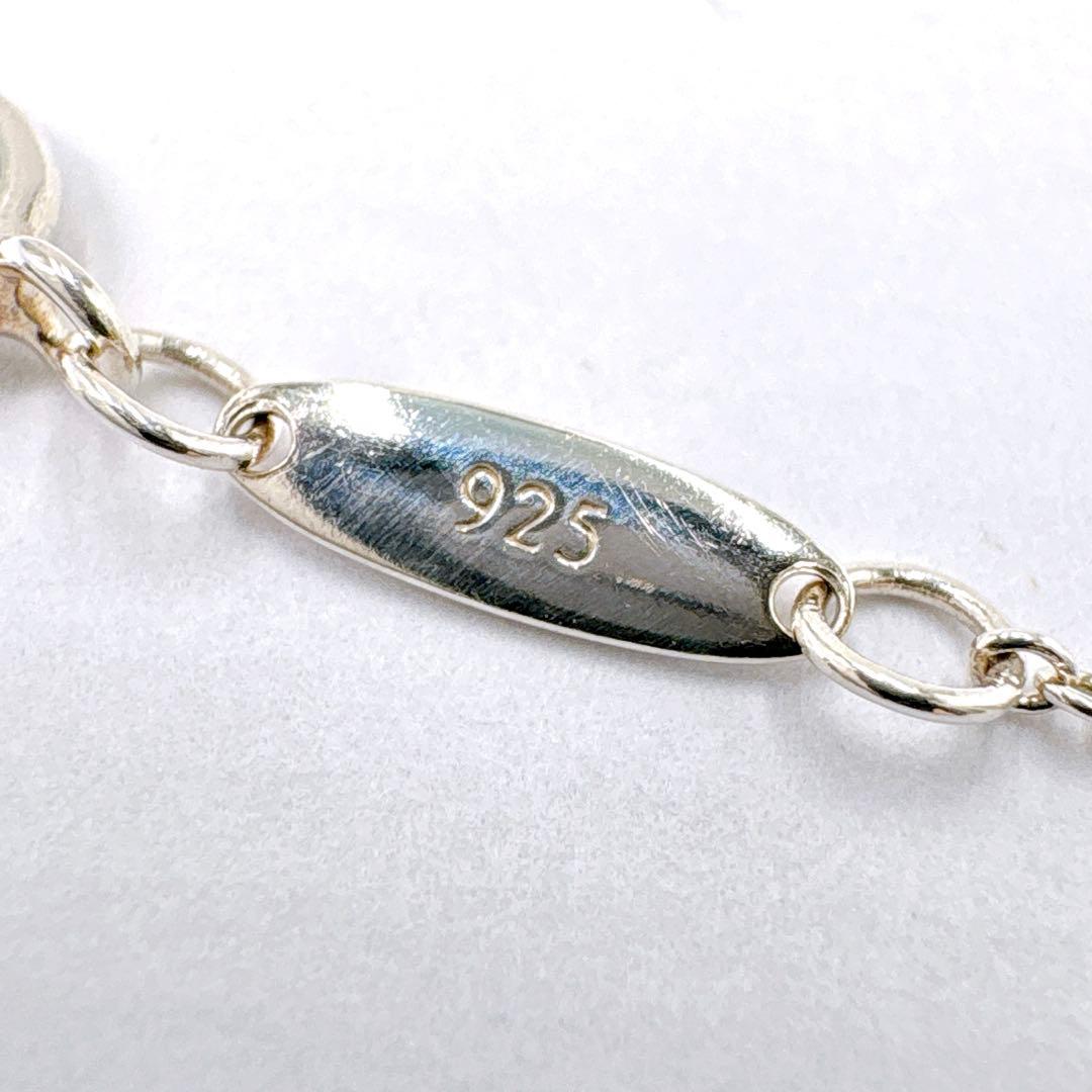 美品 ティファニー バイザヤード ダイヤ 3.8mm ブレスレット シルバー