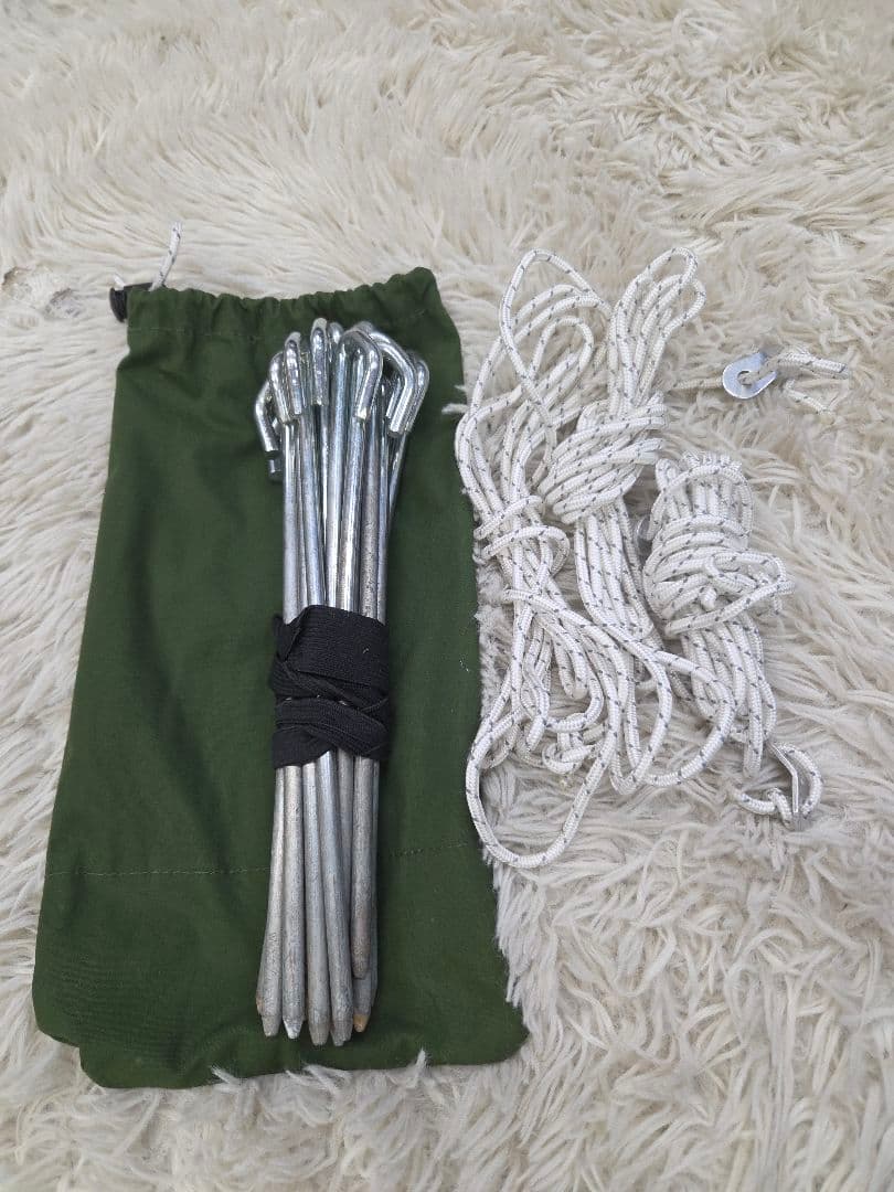 美品　DODパップフーテント3 前幕セット