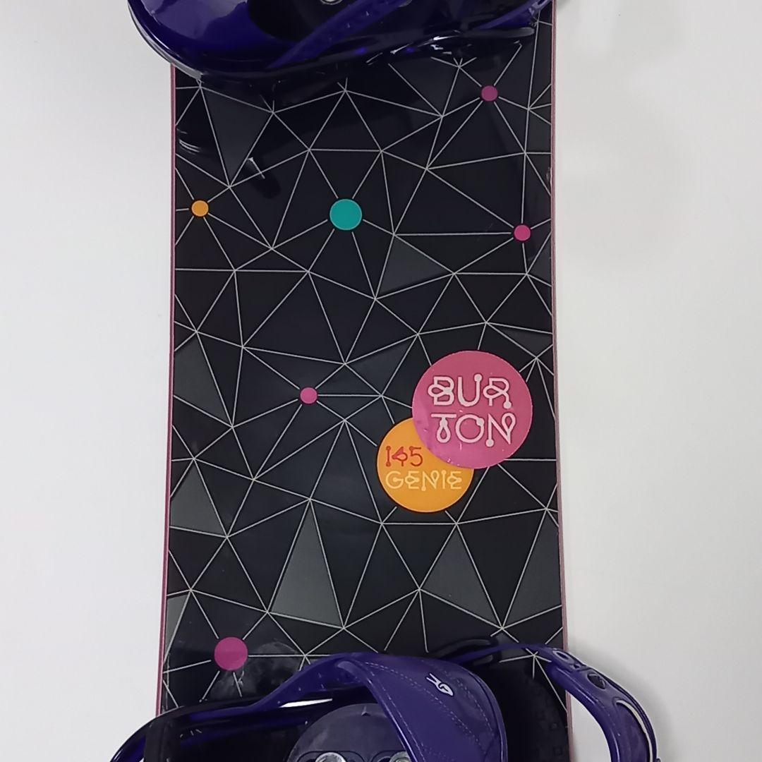 BURTON 2点セット スノーボード GENIE145 バイン CITIZEN