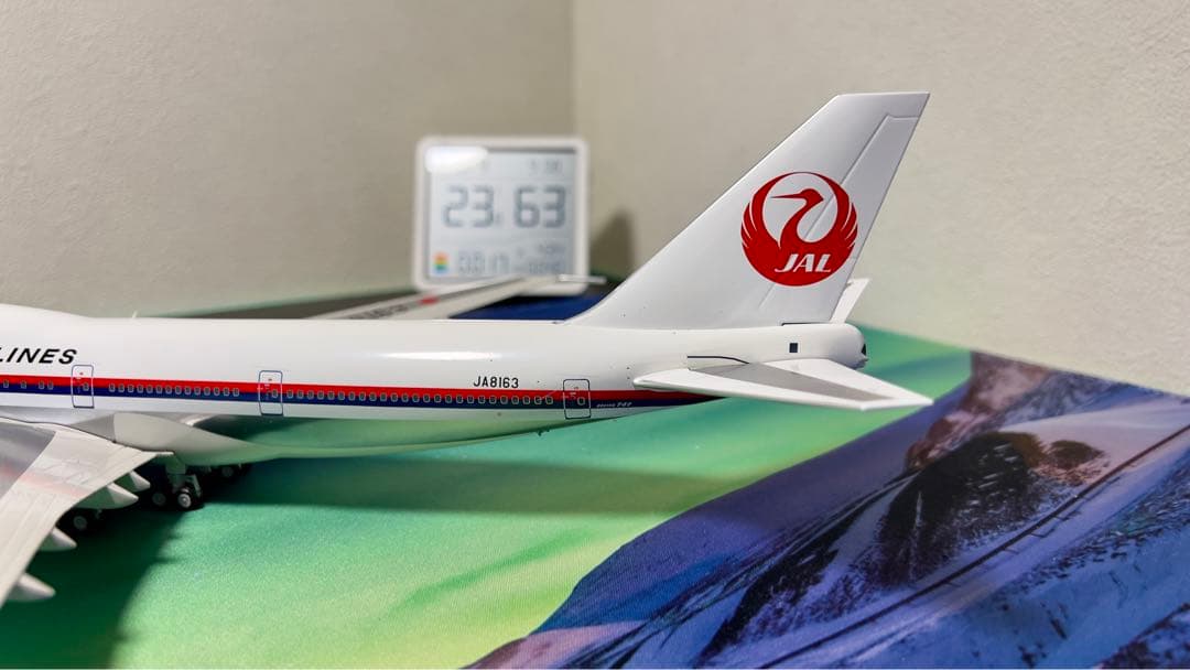【新品】 1/200 日航 JAL B737-300 JA8163