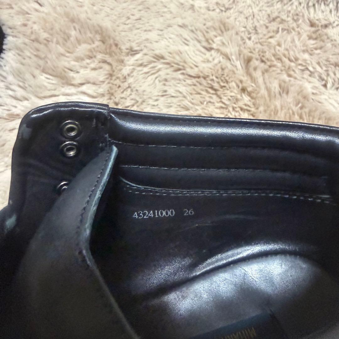 MIHARA YASUHIRO レザー ジャイアントトレッキングブーツ 26