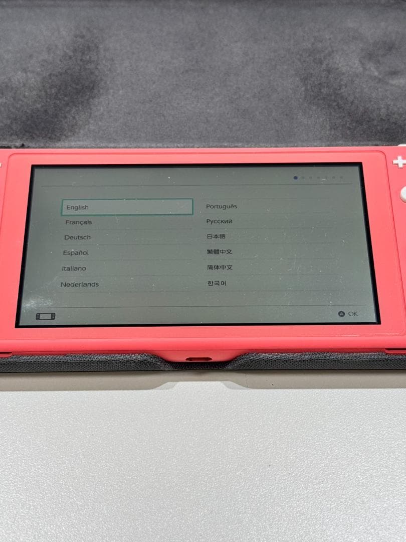 Nintendo Switch Lite コーラルピンク　保護カバーおまけ