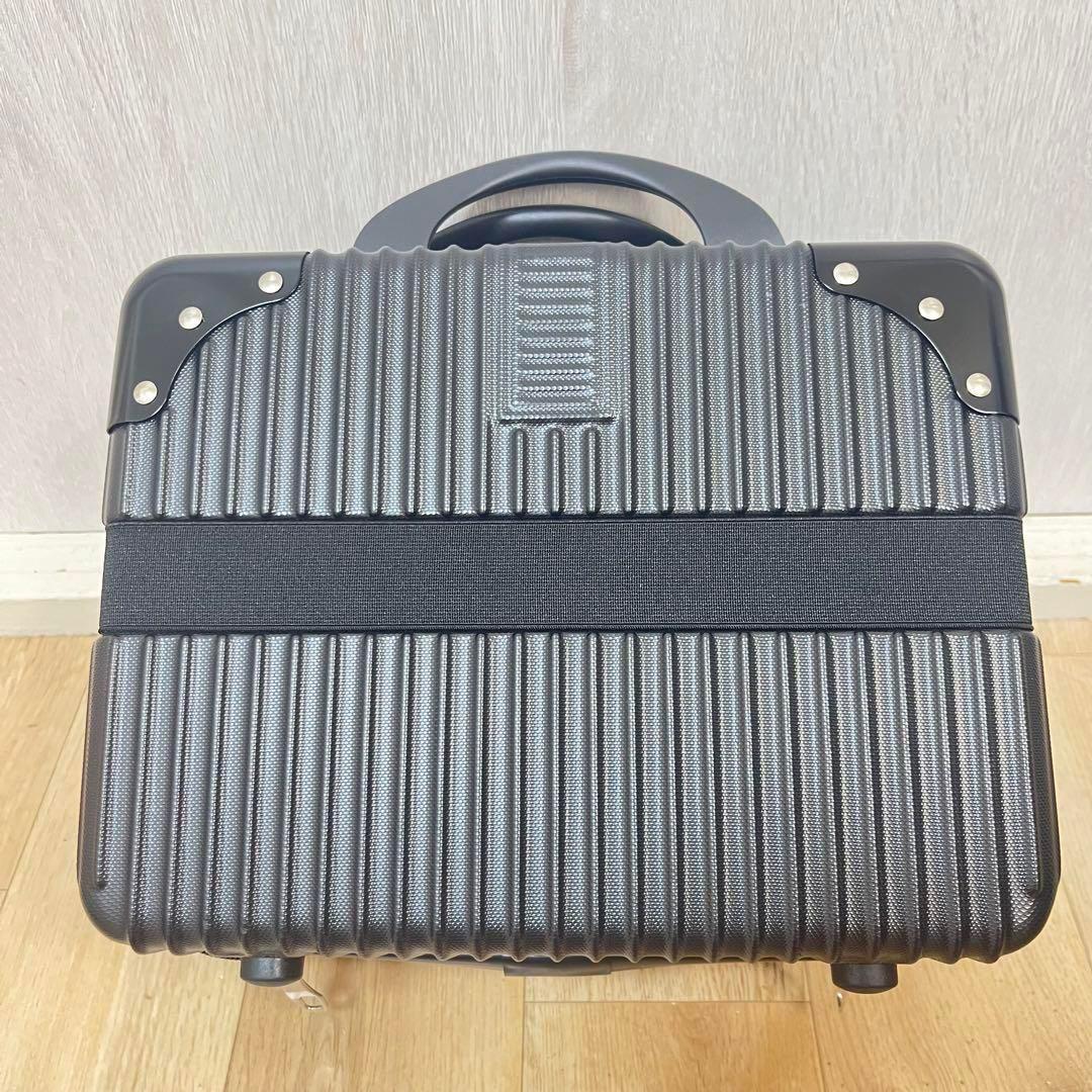 スーツケース　親子ケース　TSAロック　Sサイズ　黒　ブラック　アルミフレーム