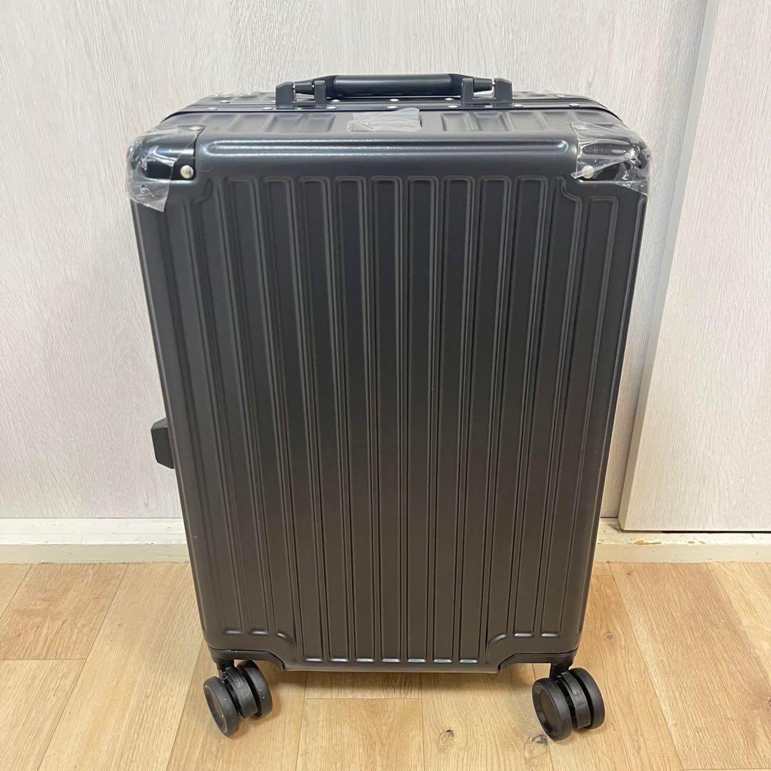 スーツケース　親子ケース　TSAロック　Sサイズ　黒　ブラック　アルミフレーム