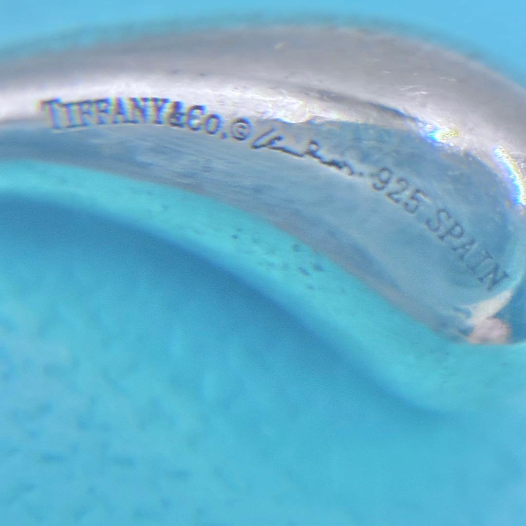 【美品】ティファニー　ティアドロップ　ネックレス　シルバー　雫　レディース