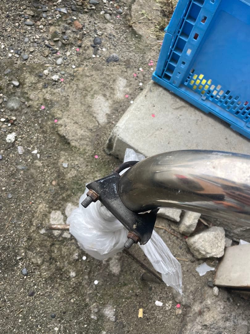 200系クラウン マフラー リアピースストレートマフラー