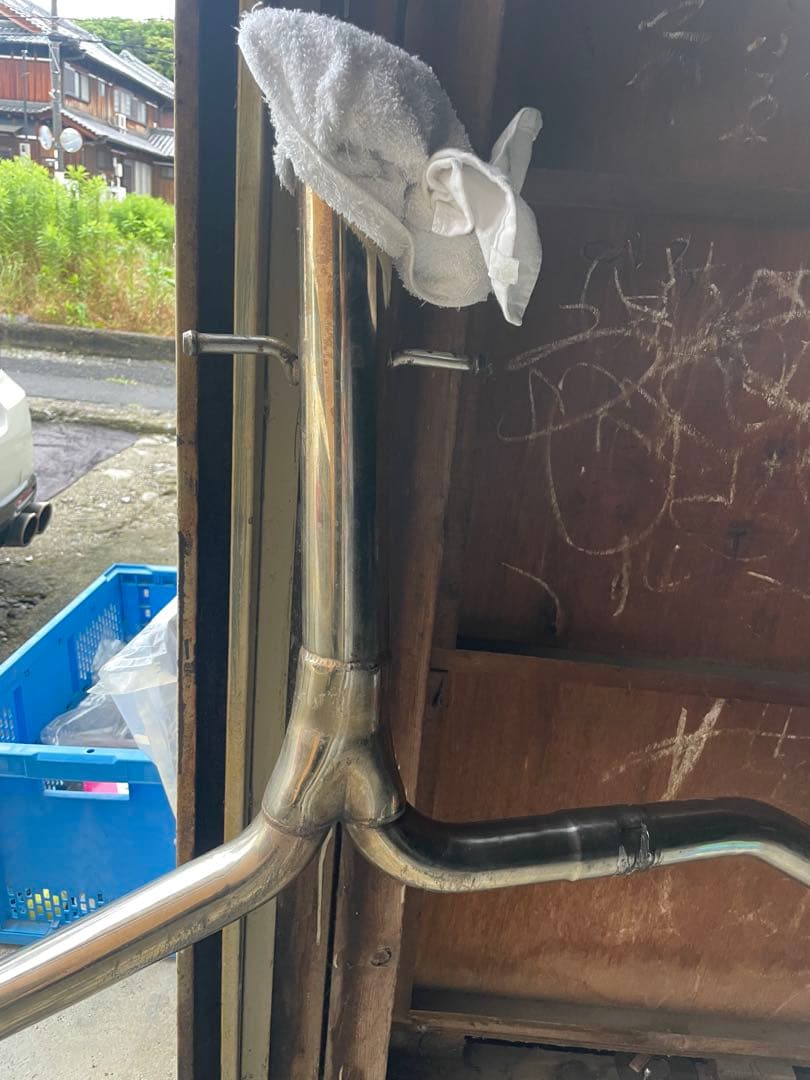 200系クラウン マフラー リアピースストレートマフラー