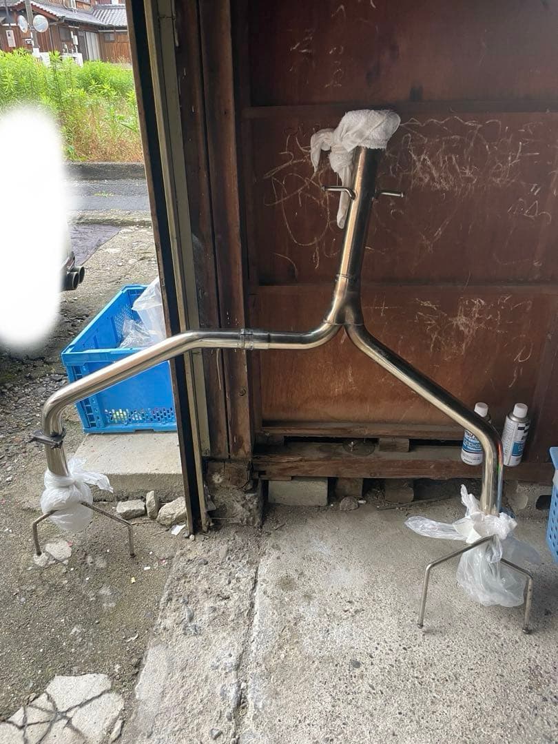 200系クラウン マフラー リアピースストレートマフラー