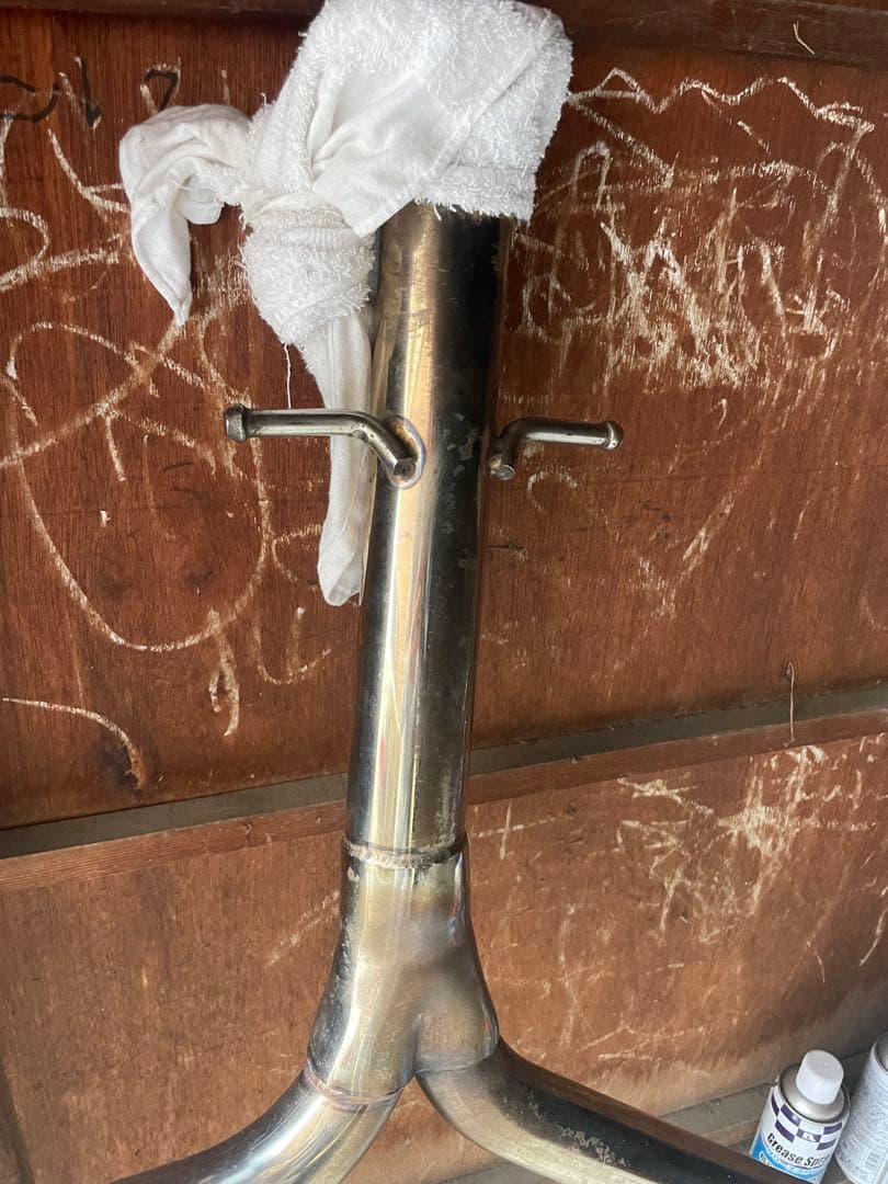 200系クラウン マフラー リアピースストレートマフラー