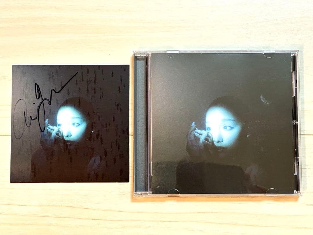 直筆サイン入り アリアナグランデ 「エターナル サンシャイン」DX 限定ジャケ