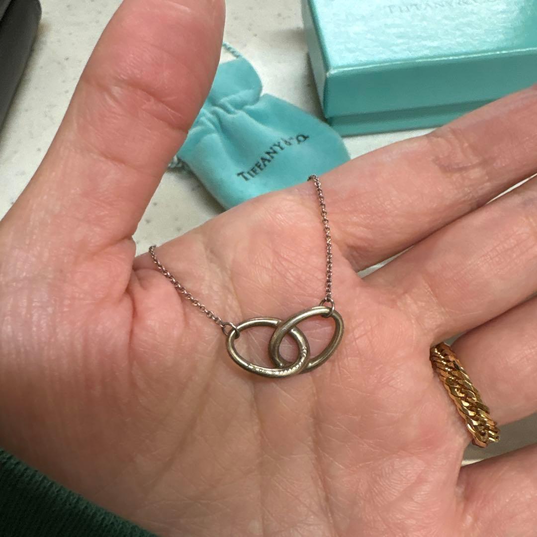 TIFFANY ティファニー ダブルループ ネックレス