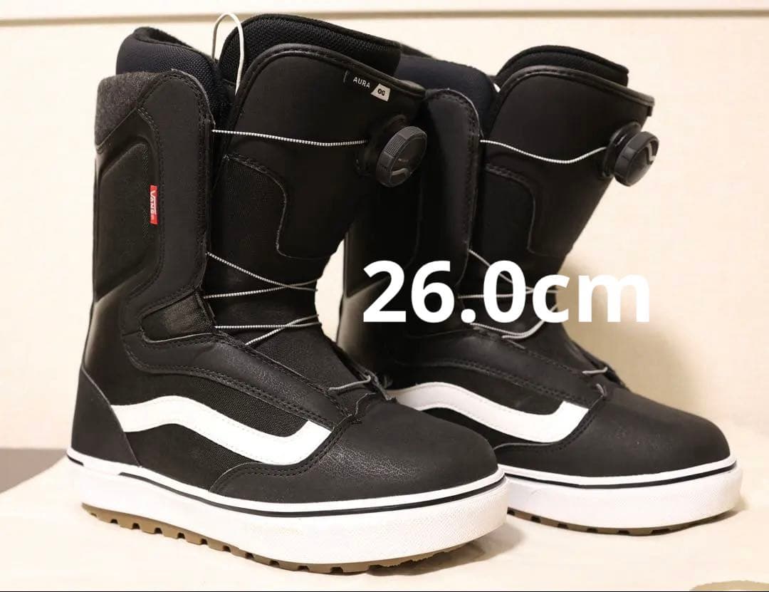 VANS スノーボードブーツ BOA 26.0cm 黒