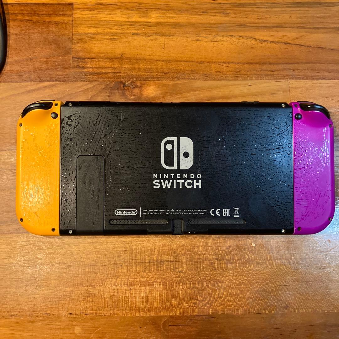 Nintendo Switch 本体 オレンジ/紫 Joy-Con ジャンク品