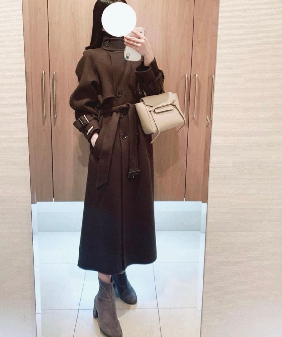 CELFORD リバートレンチコート　カーキ