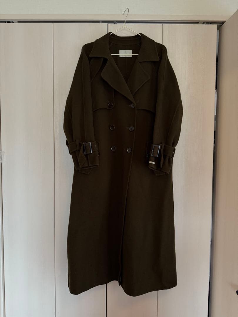 CELFORD リバートレンチコート　カーキ