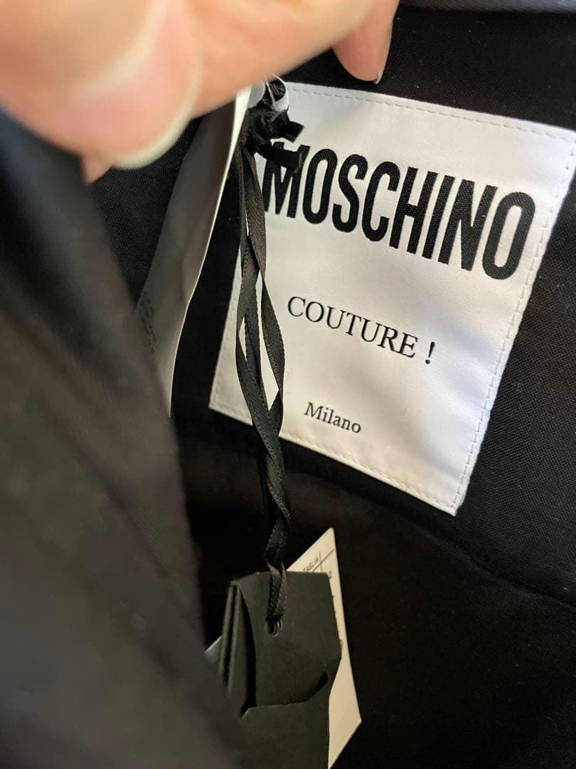 激レアモスキーノ 2019-20年秋冬コレクション サンスクリット刺繍スラックス