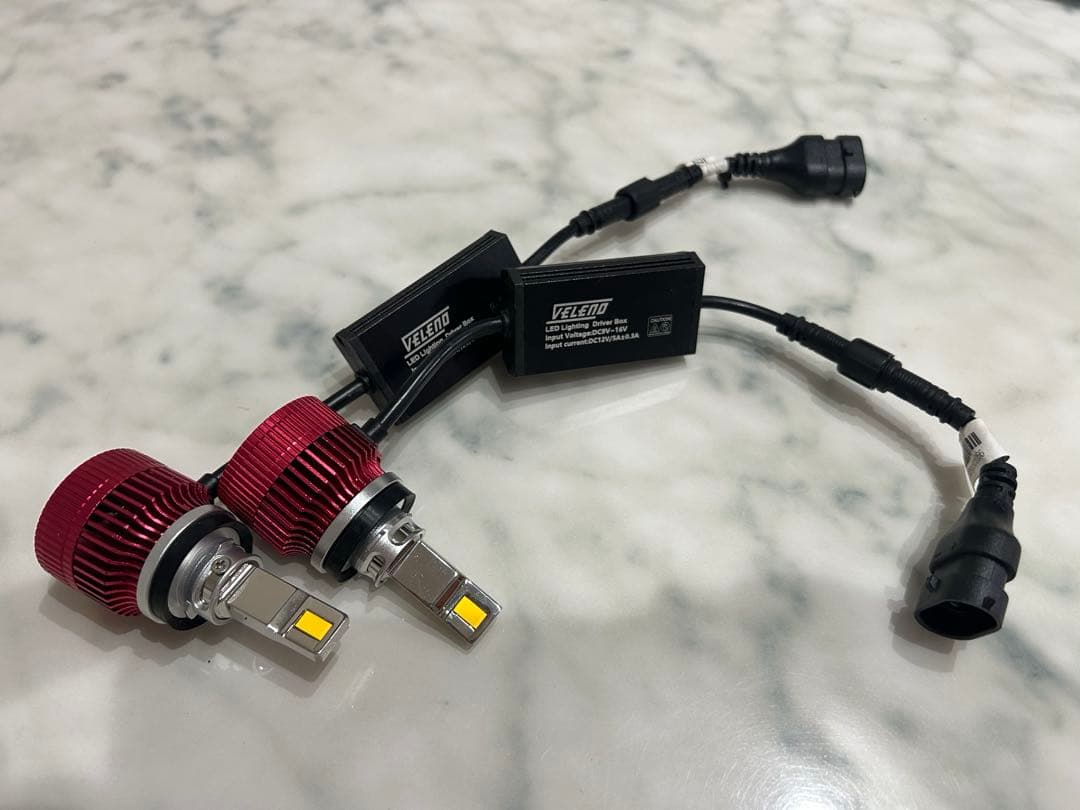 VELENO LEDフォグ H8 16000lm 箱なし 爆光