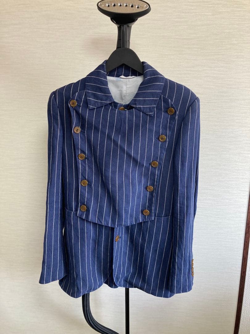 【VivienneWestwood MAN】ストライプ3ピース　セットアップ