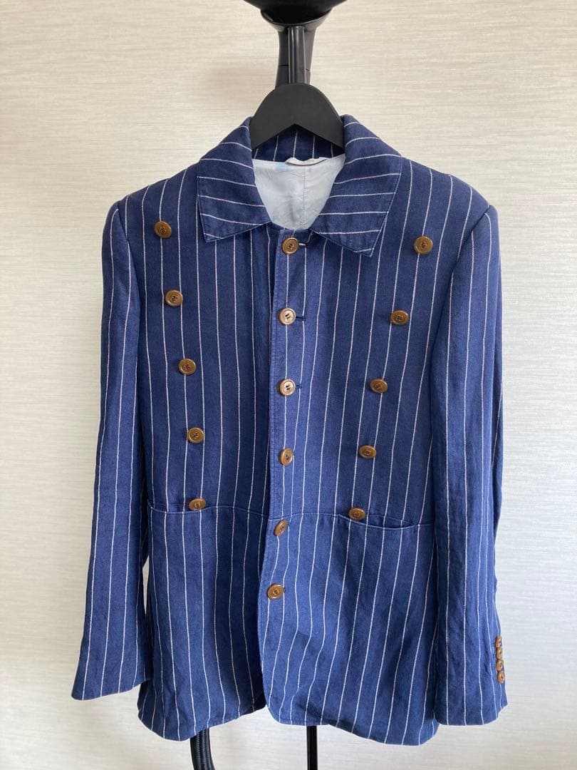 【VivienneWestwood MAN】ストライプ3ピース　セットアップ