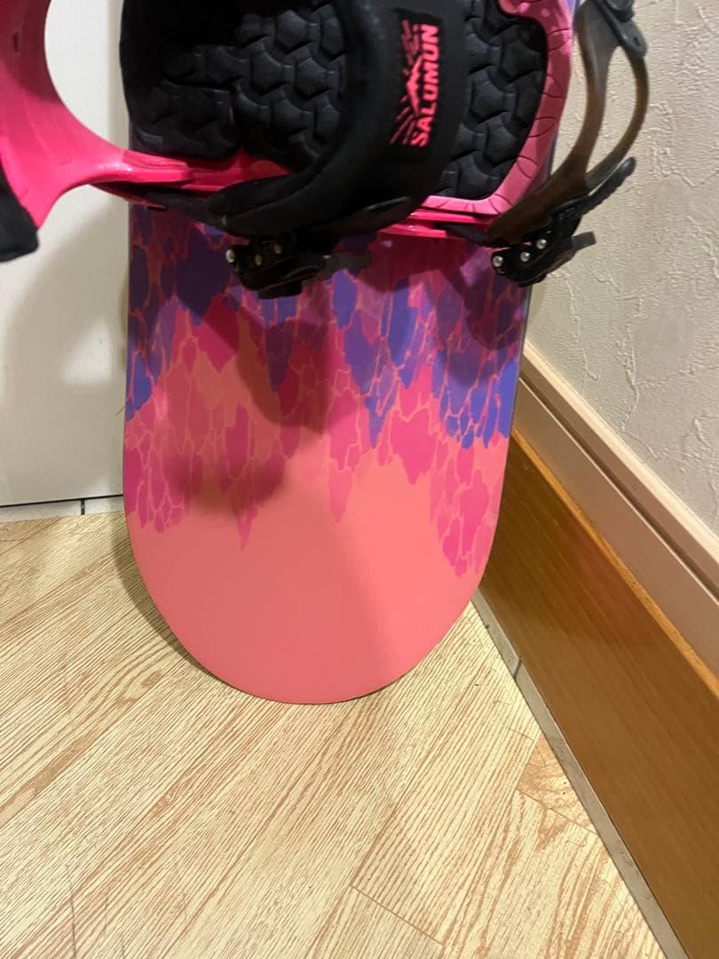 初中級者専用設計！BURTON feather 140 サロモンバインセット