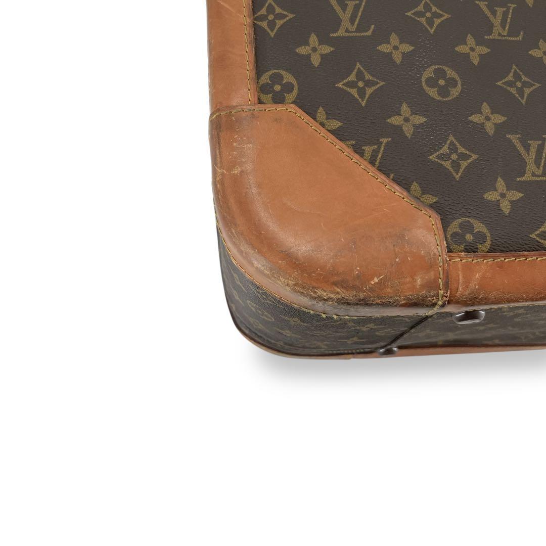 ルイヴィトン　トランクケース　ストラトス70 モノグラム　PVCレザー　ブラウン