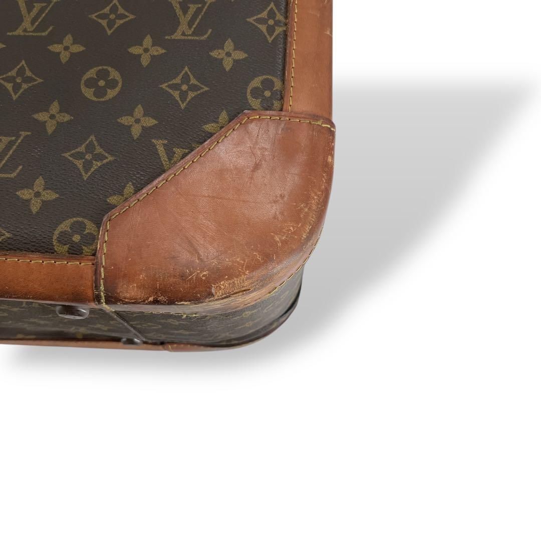 ルイヴィトン　トランクケース　ストラトス70 モノグラム　PVCレザー　ブラウン