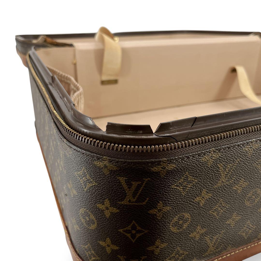 ルイヴィトン　トランクケース　ストラトス70 モノグラム　PVCレザー　ブラウン