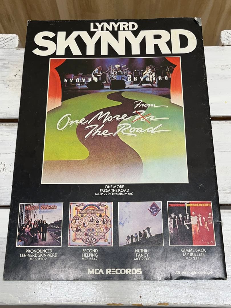 Lynyrd Skynyrd/レーナードスキナード '77 英国ツアーパンフ